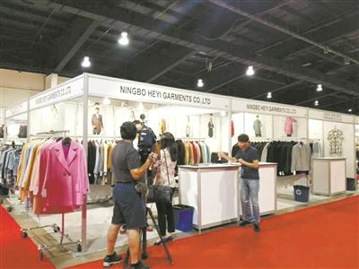 宁波服装企业在北美市场崭露头角